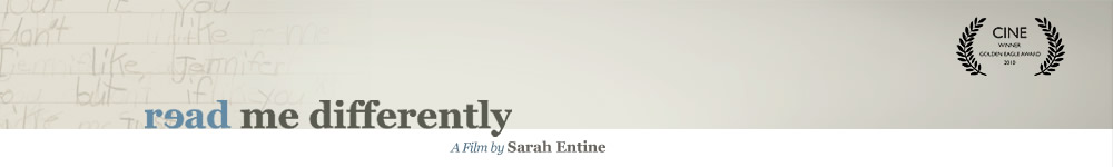 read me differently - a film by Sarah Entine